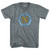 Napoli N Crest 1926 Soccer Adult Tri-Blend V-neck T-shirt - Athletic Grey