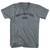 Only Half Evil 333 Tri-Blend V-neck Womens Junior Cut T-shirt - Athletic Grey