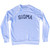 Sigma Adult Tri-Blend Sweatshirt - White
