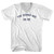 The Drinks Are On Me Adult Cotton V-neck T-shirt - White