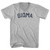 Sigma Adult Cotton V-neck T-shirt - Grey Heather