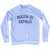 Rocca di Cefalu Adult Tri-Blend Sweatshirt - White