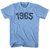 ADULT SMALL- 1965 Year Celebration Adult Tri-Blend T-shirt - Athletic Blue- Final Sale Z66