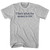 That's What The Money Is For! Custom Text Rage Font Youth Cotton T-Shirt - Grey Heather