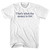 That's What The Money Is For! Custom Text Rage Font Adult Cotton T-Shirt - White