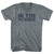 Be The Number Rage Font Tri-Blend V-Neck Womens Junior Cut T-Shirt - Athletic Grey