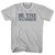 Be The Number Rage Font Adult Cotton T-Shirt - Cool Grey