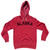 Alaska Cotton-Poly Blend Hoodie - Red