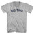 Big Two Adult Cotton V-neck T-shirt - Grey Heather