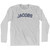 JACOBS Adult Cotton Long Sleeve T-shirt - Grey Heather