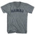 Hawaii Adult Tri-Blend V-neck T-shirt - Athletic Grey