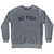 Go Fish Adult Tri-Blend Sweatshirt - Athletic Grey