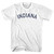 Indiana Adult Cotton T-shirt - White