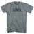 Iowa Youth Tri-Blend T-shirt - Athletic Grey