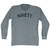 Ninety Adult Tri-Blend Long Sleeve T-shirt - Athletic Grey