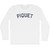 Piquet Adult Cotton Long Sleeve T-shirt - White