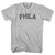 Phila Youth Cotton T-shirt - Grey Heather