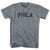 Phila Womens Tri-Blend Junior Cut T-Shirt - Athletic Grey
