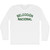 Seleccion Nacional Hunter Green Test Adult Cotton Long Sleeve T-shirt - White