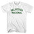 Seleccion Nacional Hunter Green Test Youth Cotton T-shirt - White