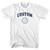 Custom Volleyball Youth Cotton T-shirt - White