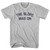 The Slope Was On Womens Cotton Junior Cut T-Shirt - Grey Heather