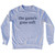 The Game's Gone Soft Rage Font Adult Tri-Blend Sweatshirt - Grey Heather