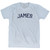JAMES Adult Tri-Blend T-shirt - Athletic White
