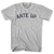 Ante Up Womens Cotton Junior Cut T-Shirt - Grey Heather