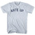 Ante Up Adult Tri-Blend T-shirt - Athletic White