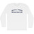 Critical Energy Infrastructure Adult Cotton Long Sleeve T-shirt - White