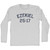 Ezekiel 25 22 Adult Cotton Long Sleeve T-shirt - Grey Heather
