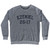 Ezekiel 25 24 Adult Tri-Blend Sweatshirt - Athletic Grey