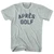 APRES GOLF Adult Tri-Blend T-shirt - Athletic Cool Grey