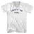 I Was In The Pool Adult Cotton V-neck T-shirt - White