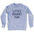 Little Rocket Man Adult Tri-Blend Sweatshirt - Grey Heather