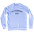My Therapist Quit Adult Tri-Blend Sweatshirt - White