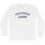 Postseason Legend Adult Cotton Long Sleeve T-shirt - White
