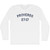 Proverbs 27 17 Adult Cotton Long Sleeve T-shirt - White