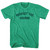 Respect The Course Adult Tri-Blend T-shirt - Athletic Green