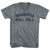 Shabooya Roll Call Tri-Blend V-neck Womens Junior Cut T-shirt - Athletic Grey