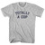 Totally A Cop Womens Cotton Junior Cut T-Shirt - Grey Heather