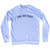 The Big Hunt Adult Tri-Blend Sweatshirt - White