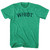 Whist Adult Tri-Blend T-shirt - Athletic Green