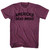 America's Dead Broke Adult Tri-Blend T-shirt - Athletic Cranberry