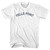 Fells Point Womens Cotton Junior Cut T-Shirt - White