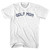Golf Mom Womens Cotton Junior Cut T-Shirt - White
