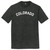 Colorado State Text White Font Mens Tri-Blend DTG T-shirt - Black Heather