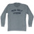 Muni Golf Legend Adult Tri-Blend Long Sleeve T-shirt - Athletic Grey