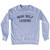 Muni Golf Legend Adult Tri-Blend Sweatshirt - Grey Heather
